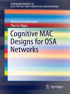 cover image of Cognitive MAC Designs for OSA Networks